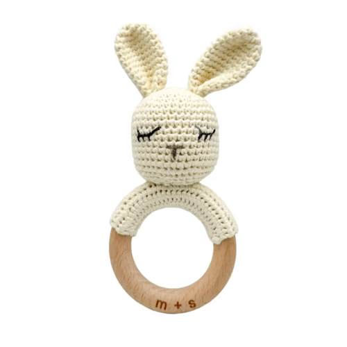 Bunny Crochet Rattle