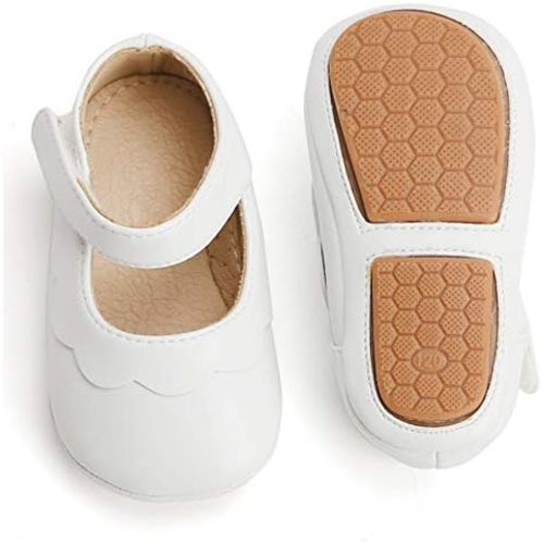 Soft Sole Baby Shoes - Infant Baby Walking Shoes Moccasins Rubber Sole Crib Shoes