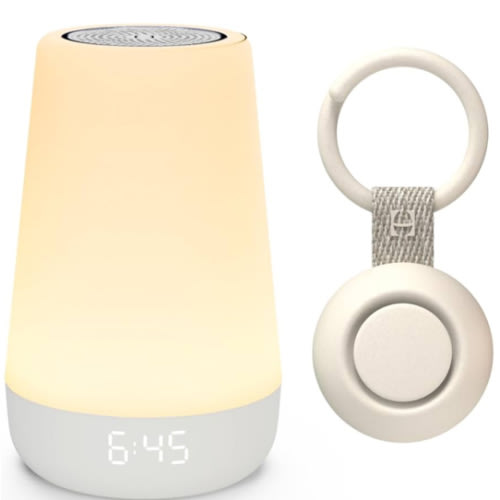 Hatch for Baby Sleep Bundle: Home & Travel Sound Machines Includes Rest 2nd Gen and Portable Hatch Go (Putty)