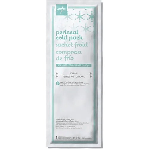 Medline Perineal Cold Packs for Postpartum Care (24 Count) Each Absorbent Pad is 4.5" x 14.25" Perfect for your After Delivery Postpartum Essentials Kit