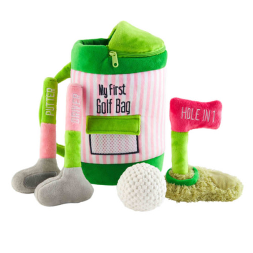 Pink Golf Plush Play Set | Mud Pie