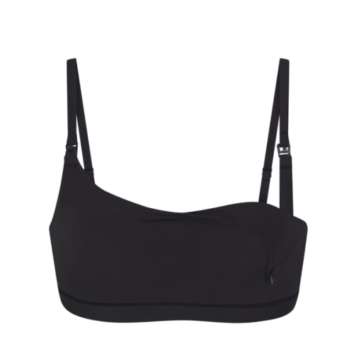 FITS EVERYBODY MATERNITY NURSING SCOOP BRALETTE | ONYX