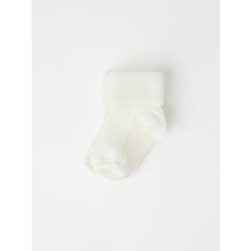 WOOL TURN UP SOCKS (0-12MOS)-30635