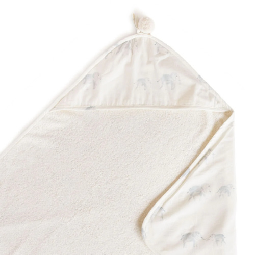 Follow Me Hooded Towel - Elephant