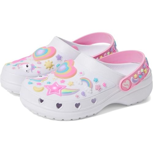 Skechers Girl's Heart Charmer-Girly Land Clog