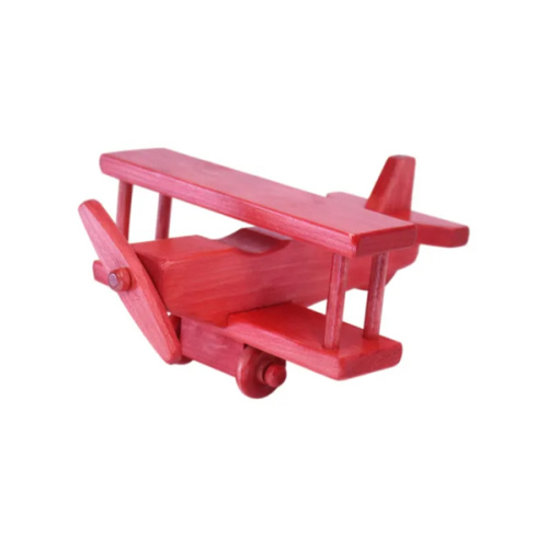 AmishToyBox.com Wooden Toy Airplane With Spinning Propellor, Kid-Safe Finish
