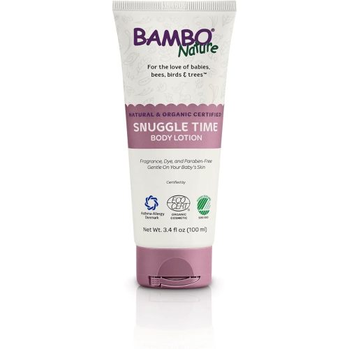 Bambo Nature Snuggle Time Body Lotion, 3.4 fl oz Tube, 1 Count