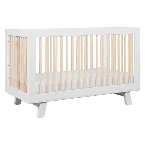 Hudson 3-in-1 Convertible Crib with Toddler Bed Conversion Kit