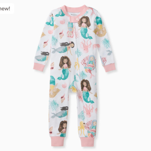 Magical Mermaids Organic Cotton Sleeper – Burt's Bees Baby