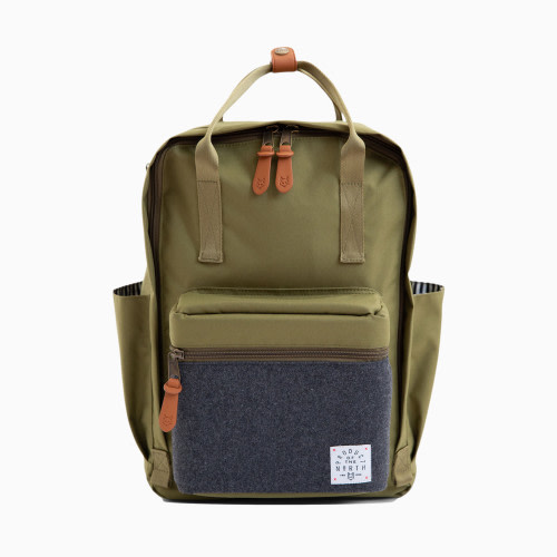 Product of the North Sustainable Elkin Diaper Bag Backpack - Olive