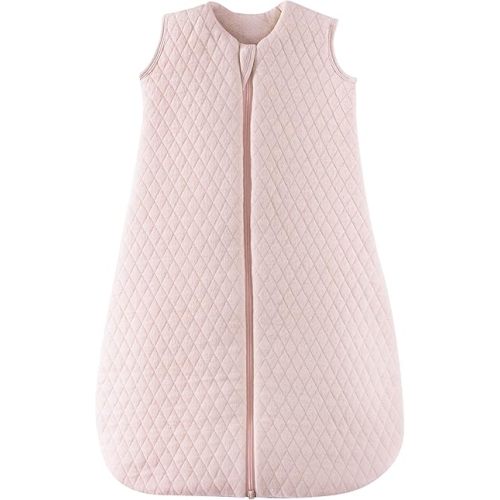 JELLYMONI Baby Sleep Sack TOG 2.5, 0-6 Months Winter Baby Wearable Blanket, 100% Cotton Infant Sleeping Sack 2-Way Zipper Warm Quilted Sleepsack