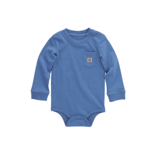 Carhartt Infant Boys' Long Sleeve Logo Pocket Onesie | Boot Barn