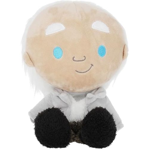 Back to the Future Doc Brown Cuteeze Stuffed Plush Toy – 12 Inch Extra Soft Plushie – Crinkle Sound in Ears – Beans in the Body for Comforting Feel – Perfect Loveable Gift for Baby Boys & Girls