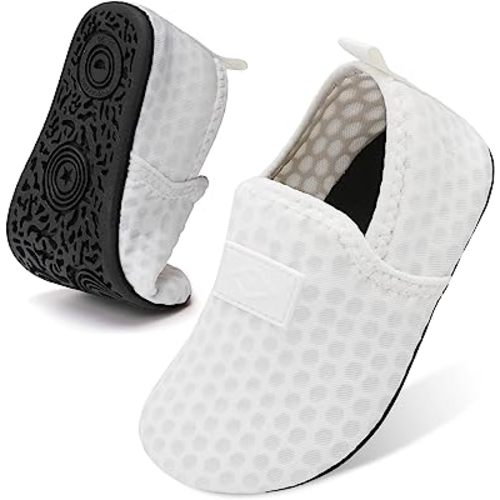 Lefflow Toddler Water Shoes - Size 7 (white)