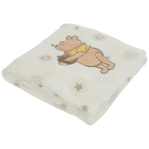Winnie The Pooh Appliqued Baby Blanket