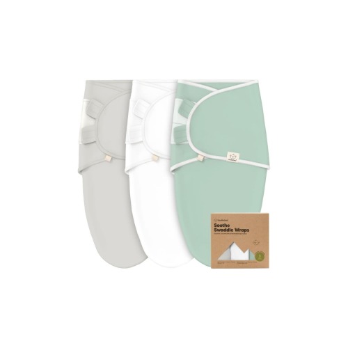 3-Pack Soothe Swaddle Wraps, Medium