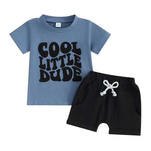 Cool Little Dude Solid Shorts Baby 2-Piece Outfit Set
– The Trendy Toddlers