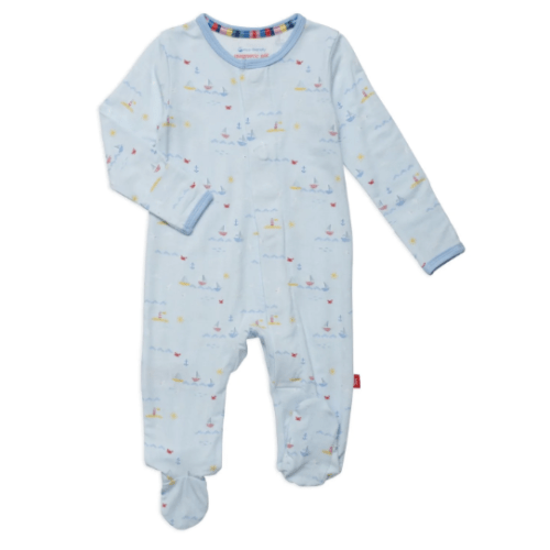 sail-ebrate good times footie – Magnetic Me - Size 0-3 Mo
