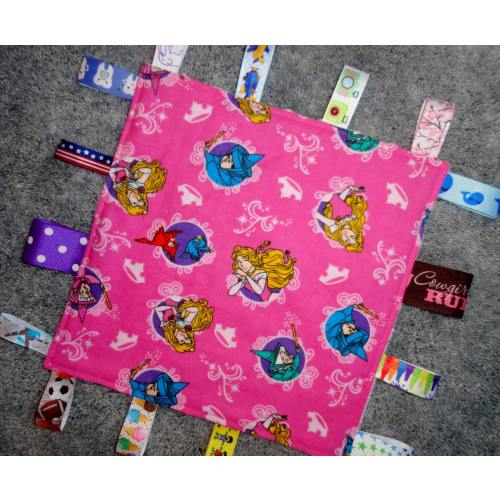 Sleeping Beauty/Sleeping Beauty Sensory Lovey/Sleeping Beauty Baby Gift/Princess Lovey/Princess Baby Shower/Aurora/Merryweather/I Spy Lovey