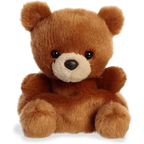 Aurora® Adorable Palm Pals™ Artie Bear™ Stuffed Animal - Pocket-Sized Play - Collectable Fun - Brown 5 Inches