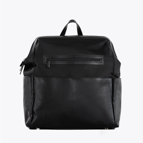 BÉIS 'The Diaper Backpack' in Black - Black Diaper Bag & Diaper Backpack