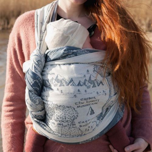 Realm of Middle-earth™ Ink Woven Wrap by Oscha