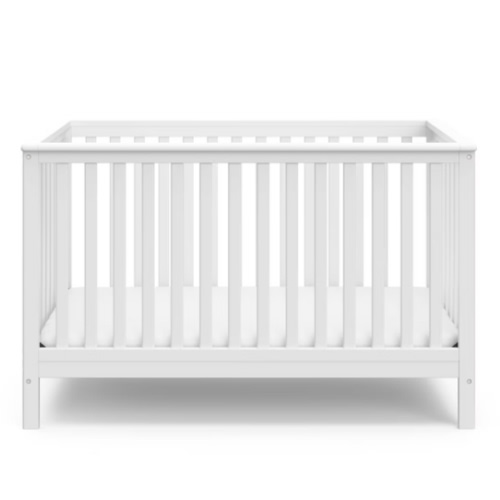 Storkcraft Hillcrest 4-in-1 Convertible Crib - White