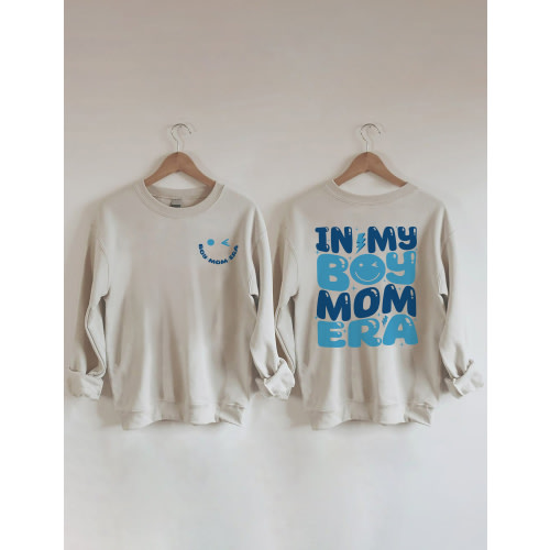 In My Boy Mom Era Sweatshirt