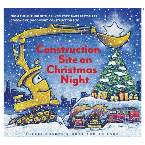 Construction Site on Christmas Night: (Christmas Book for Kids, Children's Book, Holiday Picture Book) (Goodnight Construction Site)