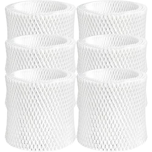 Humidifier Wicking Replacement Filter Compatible with Canopy Bedside and Nursery Humidifier, Wood Pulp & Paper Filter, 6 Pack