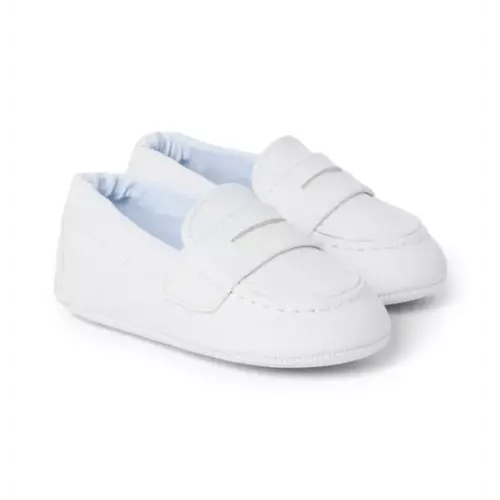 Baby White Baby Penny Loafer by Janie and Jack