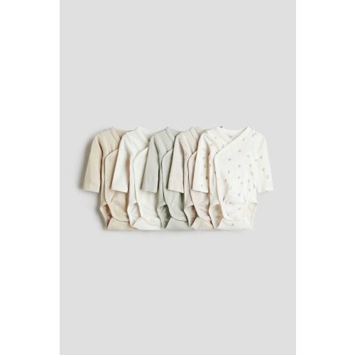 5-PACK WRAPOVER BODYSUITS