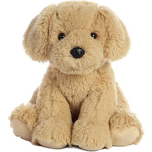 Aurora® Cuddly Golden Lab Stuffed Animal - Cozy Comfort - Endless Snuggles - Brown 14 Inches