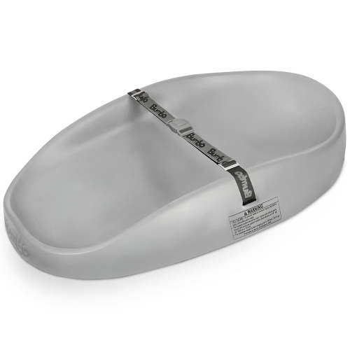 Bumbo Foam Contoured Diaper Changing Pad, Grey