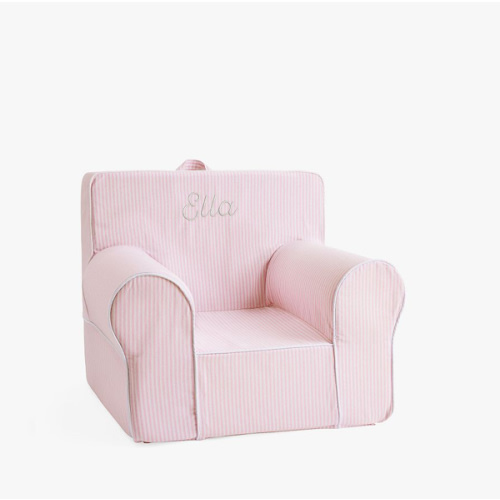 Anywhere Chair®, Blush Oxford Stripe Slipcover Only