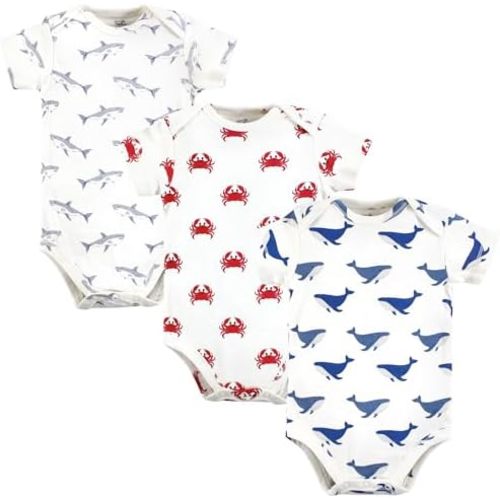 Touched by Nature Unisex Baby Organic Cotton Bodysuits