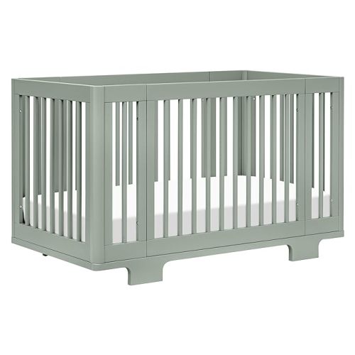 Babyletto Yuzu 8-in-1 Convertible All-Stages® Crib - Conversion Kits for Bassinet, Midi Baby & Full-Size Crib to Toddler Bed, Daybed, and Baby Bed - GREENGUARD Gold Certified - Portable & Adjustable