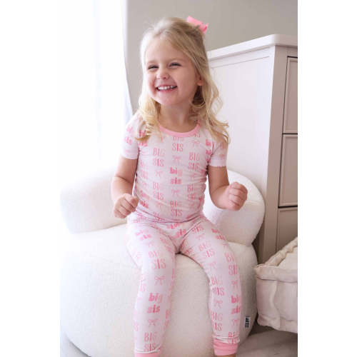 Two Piece Bamboo Pajamas in Big Sis | Caden Lane