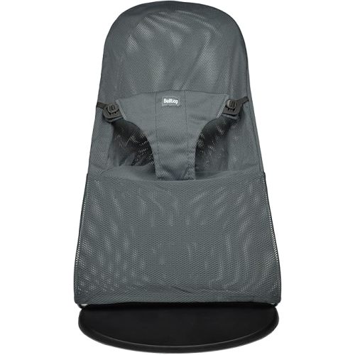 Fabric seat for Bouncer Belltop Compatible with Babyjörn Bouncer (Cover, seat): Balance, Soft & Bliss. Fresh mesh Style. Cover for Baby Bouncer. Baby seat for Hammock: Ergonomic fit - Grey