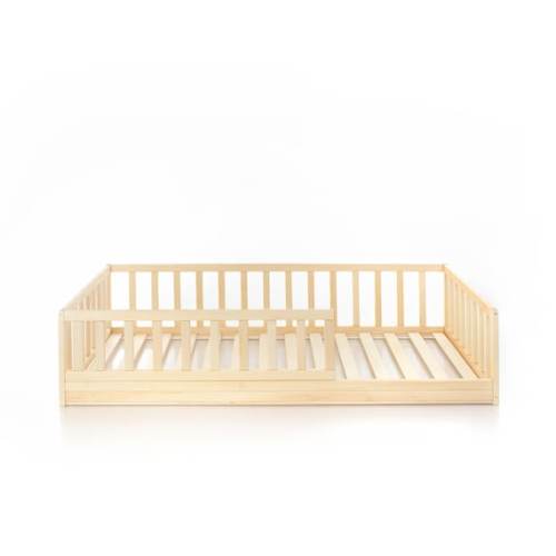 NEW Toddler Bed With Removable Front Barrier Montessori Bed - Etsy