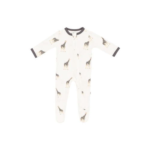 Print Zip-Up Footie