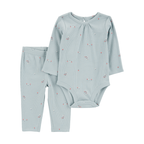 Baby 2-Piece Mouse Print Bodysuit Pant Set - Carter's | Carter's