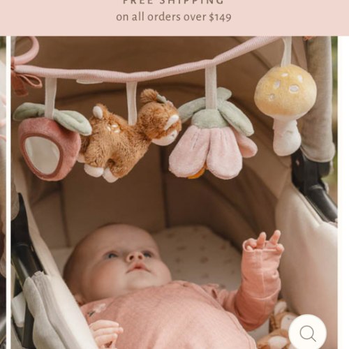 Fairy Garden Stroller Toy Chain