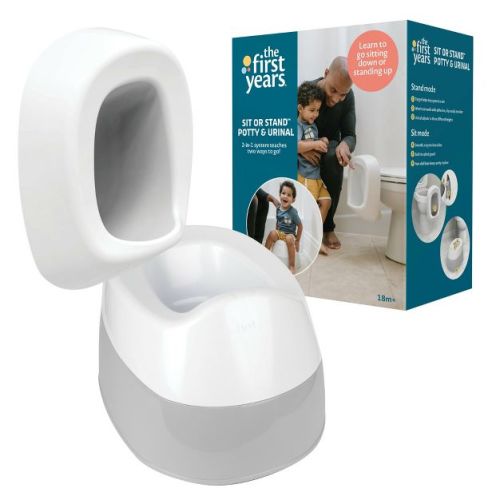 The First Years Sit or Stand Potty Chair and Urinal – 2-in-1 Potty Training System