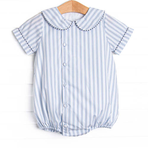 Bleu: Frederick Bubble, Blue Stripe – Stitchy Fish