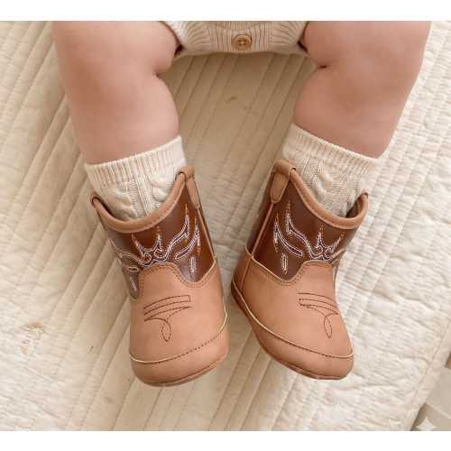 Baby Cowboy booties | Etsy