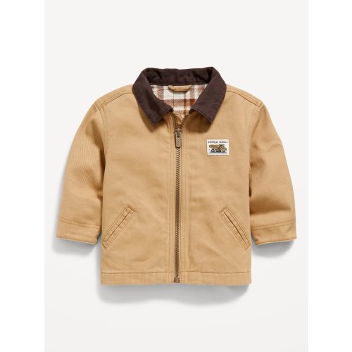 Full-Zip Twill Barn Coat for Baby | Old Navy