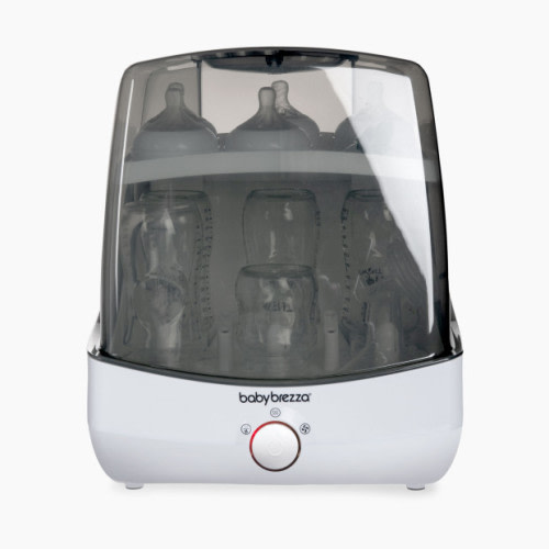 Baby Brezza SuperFast Sterilizer Dryer - White On White