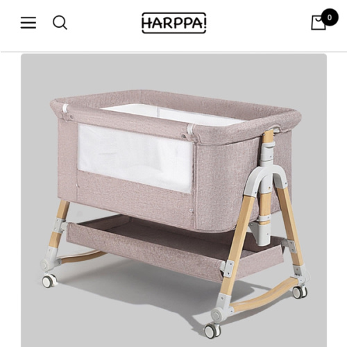 HARPPA Cuddly | 3-in-1 Baby Bassinet Bedside Sleeper