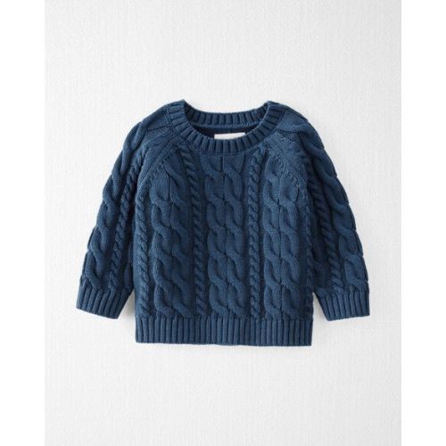 Baby Organic Cotton Cable Knit Sweater - Little Planet | Carter's